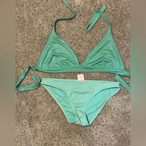 Xhilaration Green Bikini swimsuit M